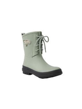 Bogs Amanda II Lace Waterproof Rain Boots Womens Size 6 Jade Green NWT